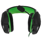 Гарнитура SmartBuy Rush Taipan чёрный-зеленый, проводная, USB, подсветка, фото5