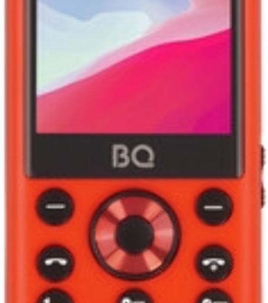 Мобильный телефон BQ 2458 Barrel L красный/черный