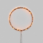 Гирлянда светодиодная Роса 5м 50 LED ЯНТАРНЫЙ IP20 2хАА (в комплект не входят) NEON-NIGHT, фото 1