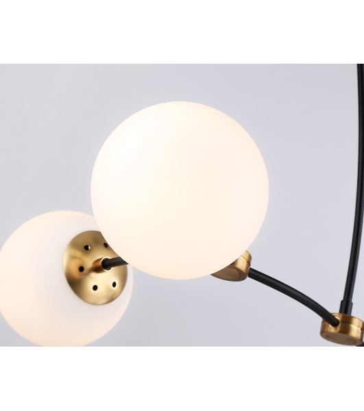 Светитльник Ambrella Light TR2544/4 BK/SB черный/бронза E27/4 max 60W 700*450*450