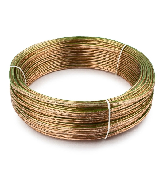 Акустический кабель Cablexpert CC-TC2x0,5-30M, прозрачный, 30 м, бухта