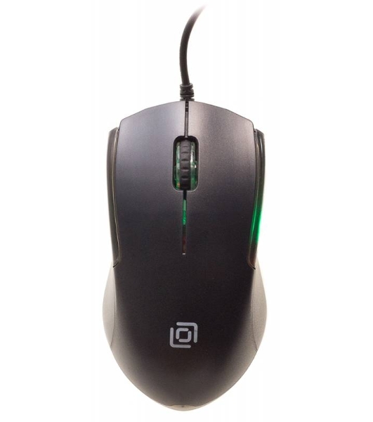 Мышь проводная Oklick 245M черный, 1000 dpi, USB, кнопки - 3