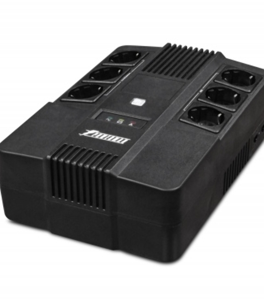 Источник бесперебойного питания Powerman BRICK 600 черный