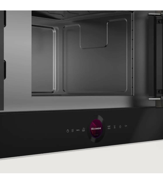 Встраиваемая микроволновая печь Bosch BFR7221B1 900Вт, 5 режимов, инвертер, 21 л, черный, петли справа