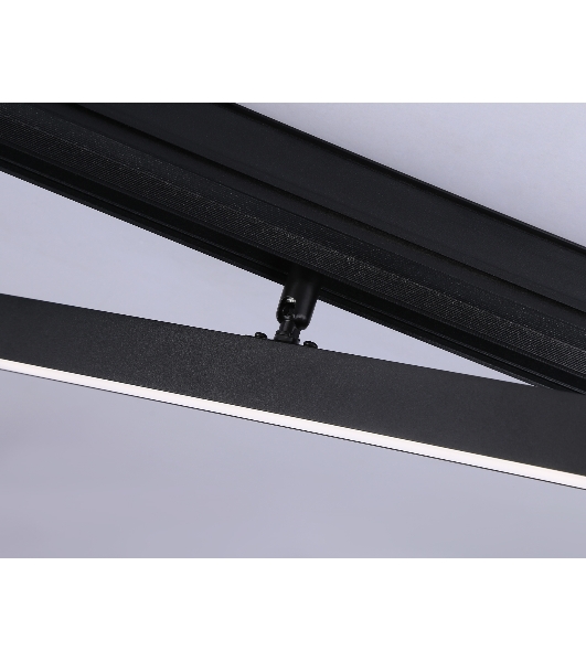 Светильник трековый светодиодный GL4201 BK черный IP20 12W 4200K 48V 305*22*45