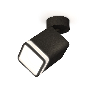 Светильник Ambrella Light XM7813021 SBK/FR черный песок/белый матовый MR16 GU5.3 (A2210, C7813, N7751)