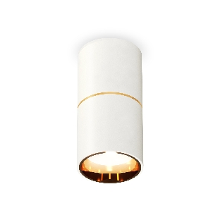 Светильник Ambrella Light XS6301082 SWH/PYG белый песок/золото желтое полированное MR16 GU5.3 (C6301, A2062, N6113)