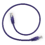 Патч-корд UTP Cablexpert cat.5e, 0.25м, литой, многожильный, фиолетовый, фото6