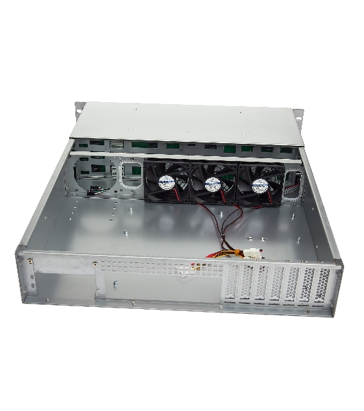 Серверный корпус ExeGate Pro 2U550-HS12 (RM 19', высота 2U, глубина 550, БП 1U-500ADS,12xHotSwap, USB)