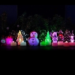 Фигура светодиодная на подставке Neon-night 'Санта Клаус', RGb, фото2