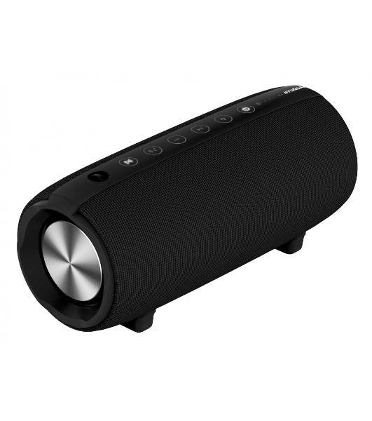 Колонка портативная Hyundai H-PAC340 черный 20W 1.0 BT/3.5Jack/USB 10м 5000mAh