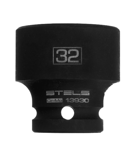 Головка ударная шестигранная Stels 32 мм, 1/2', CrMo