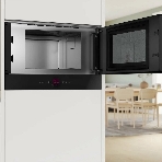 Встраиваемая микроволновая печь Bosch BFR7221B1 900Вт, 5 режимов, инвертер, 21 л, черный, петли справа, фото6