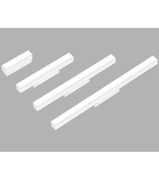 Трековый линейный светильник Ambrella light GL8050 WH белый IP20 27W 3000-6000K 220V 120° 600*25*41