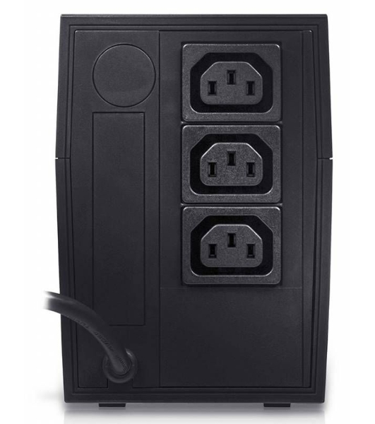 Источник бесперебойного питания Powercom Raptor RPT-600A EURO 360Вт 600ВА черный