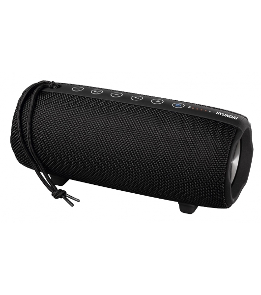Колонка портативная Hyundai H-PAC340 черный 20W 1.0 BT/3.5Jack/USB 10м 5000mAh