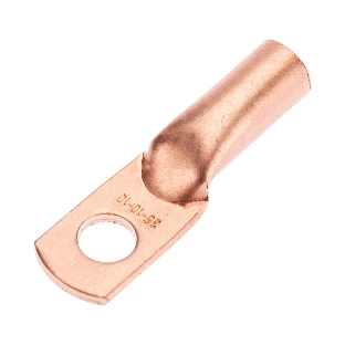 Наконечник медный Rexant ТМ 35-10-10 (35 мм² - Ø10 мм) (в упак. 50 шт.)
