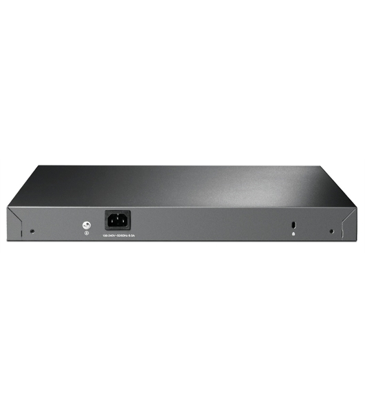Коммутатор JetStream 28-port Gigabit L2+ Managed Switch with 24-port PoE+, PoE budget up to 384W, support SDN