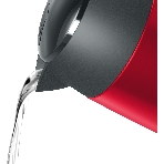 Электрочайник Bosch TWK3P424 красный, 1.7 л, 2400 Вт, скрытый нагревательный элемент, фото7