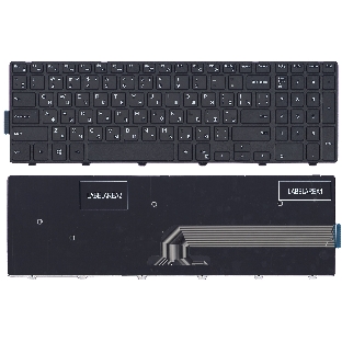 Клавиатура для ноутбука Dell Inspiron 15-5000 5547 5521 5542 черная с рамкой