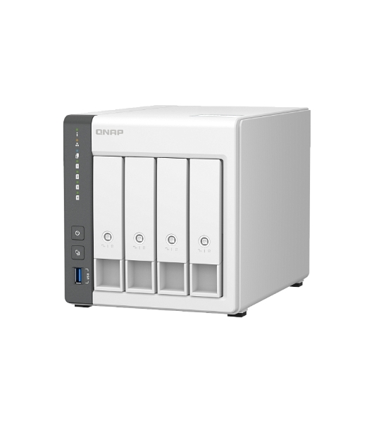 Сетевое хранилище NAS Qnap D4 (REV. C) 4-bay настольный Cortex-A55 RK3568B2