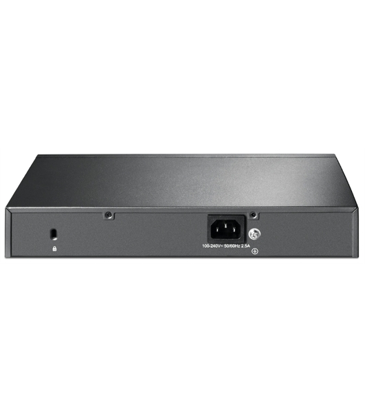 Коммутатор TP-Link JetStream 10-Port Gigabit Smart Switch with 8-Port PoE+, 8× Gigabit PoE+ Ports, 2× Gigabit SFP Slots, 802.3at/af, 150 W PoE Power, 1U 13-inch Rack-mountable Steel CaseIntegration with Omada SDN Controller, 802.1Q VLAN, STP/RSTP/MSTP, IGMP Snoopi