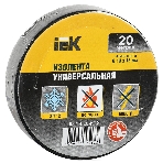 Изолента IEK UIZ-13-10-K02 0,13х15 мм черная 20 метров, фото3