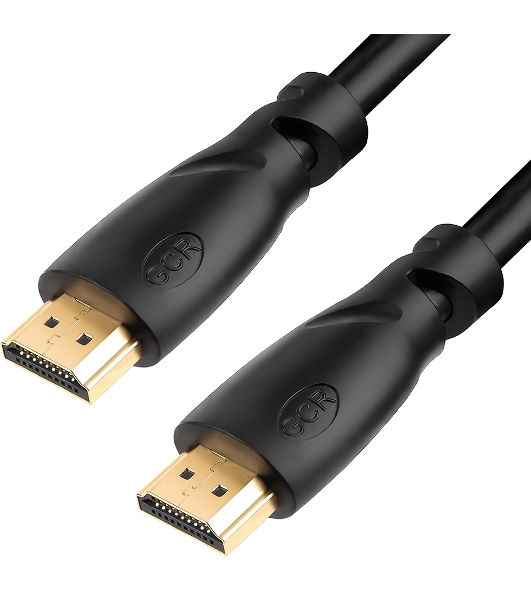 Кабель GCR Premium 1.8m HDMI 2.0, HDR, Ultra HD 4K60 Hz/5K30Hz, 3D, Ethernet 18.0 Гбит/с, OD8.0 мм, 28/26 AWG, черный