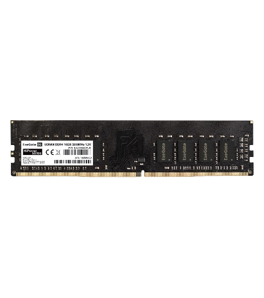 Оперативная память Exegate, DDR4, 16GB (1x16 GB), 3200 MHz, CL19, DIMM, OEM