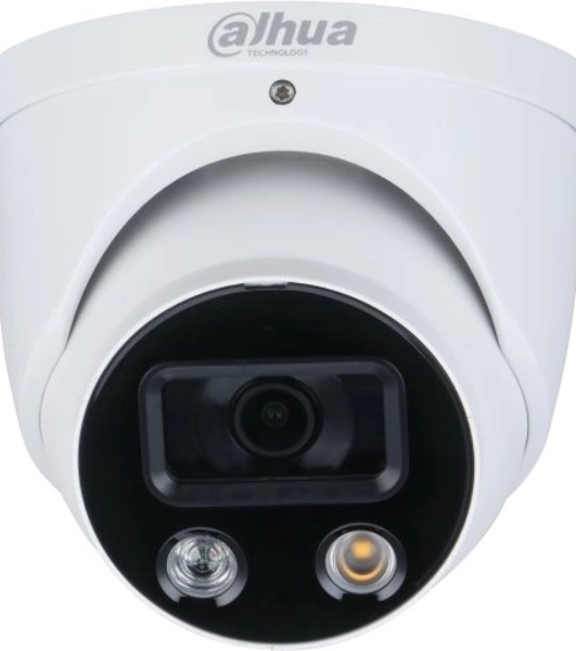 Камера видеонаблюдения IP Dahua DH-IPC-HDW3449HP-AS-PV-0280B-S5 2.8-2.8мм цв. корп.:белый/черный (DH-IPC-HDW3449HP-AS-PV-0280B)