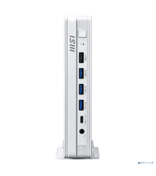 Неттоп MSI Pro DP10 A14MG-011XRU i5 14400 (2.5) 16Gb SSD512Gb UHDG без ОС 2.5xGbitEth WiFi BT белый (9S6-B21012-011)