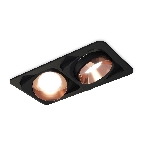 Комплект встраиваемого светильника Ambrella light XC7664025 SBK/PPG черный песок/золото розовое полированное MR16 GU5.3 (C7664, N7035), фото3
