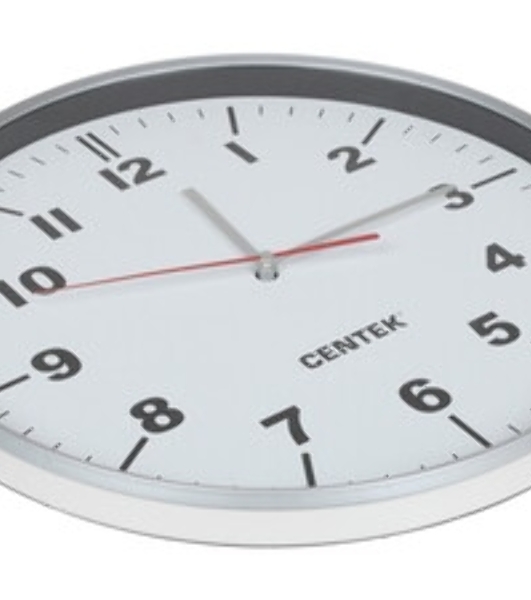 Часы настенные Centek СТ-7100 White
