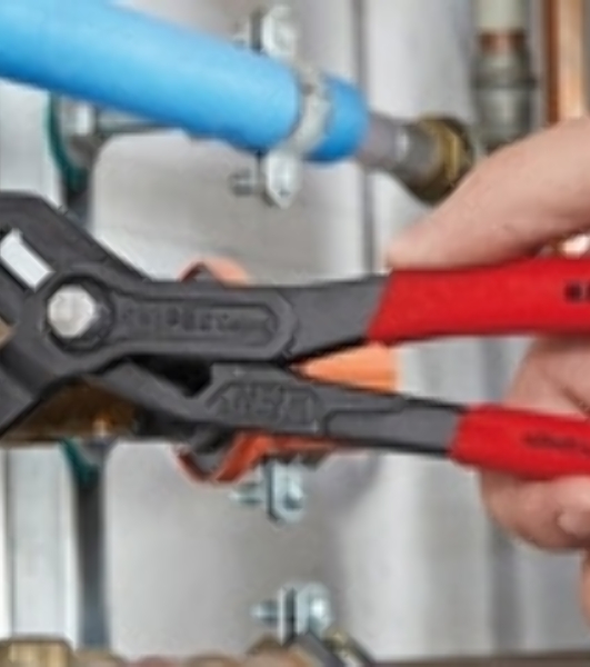 Ключ Knipex 8701300 -'КОБРА'300мм универсальные переставные с пластмас нескользящими чехлами