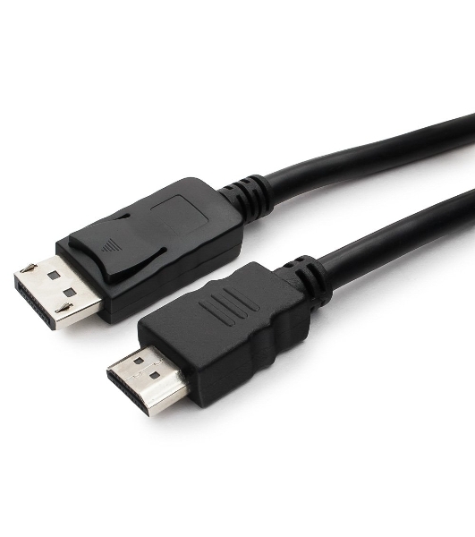 Кабель DisplayPort-HDMI Gembird/Cablexpert 3м, 20M/19M, черный, экран, пакет