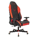 Кресло игровое Knight Neon черный/красный соты эко.кожа с подголов. крестовина металл, фото12