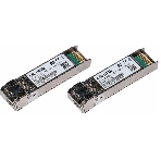 Комплект из двух SFP+ модулей Mikrotik XS+2733LC15D SFP/SFP+/SFP28 modules 1/10/25G 15km 1270nm + 1330nm, фото 1