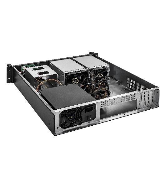 Серверный корпус ExeGate Pro 2U480-HS06 (RM 19', высота 2U, глубина 480, БП 1200ADS, 6xHotSwap, USB)