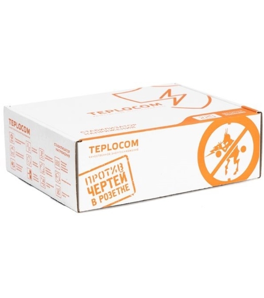 Стабилизатор напряжения TEPLOCOM ST – 222/500-И индикация Бастион 557