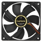 Вентилятор для корпуса ExeGate EX12025S3P черный, 120 мм, 1500 об/мин, 24 дБ, 3 pin, фото5