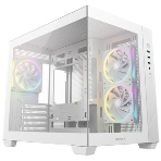 Компьютерный корпус Deepcool CG330 3F без БП, боковое окно (панорама), 3x120мм ARGB PWM вентилятора, черный, mATX, фото12
