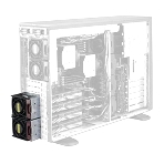 Набор охлаждения Supermicro SC747B X10 Passive GPU Kit, фото3