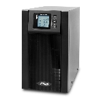 Источник бесперебойного питания PowerMan Online 2000VA черный (Online-Double conversion/LCD Display/USB/Software/RJ11/45,RS-232), фото 1