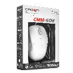 Мышь проводная Crown CMM-502 белый, 1000 dpi, USB, кнопки - 3, фото13