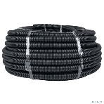 Труба гофрированная ПНД EKF tpnd-32n Plast с зондом d 32 мм черная EKF PROxima бухта 50 м, фото4