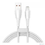 Кабель Rexant USB-A - Lightning для Apple, 2,4А, 1м, в белой нейлоновой оплетке, фото4