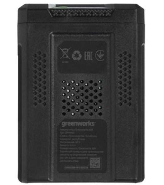 Аккумулятор GreenWorks G60B5, 60V, 5 А.ч (2944907)