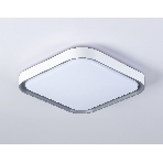 Потолочный светодиодный светильник Ambrella light FZ1250 WH/GR белый/серый 18W 5000K 250*250*60 (Без ПДУ), фото 1