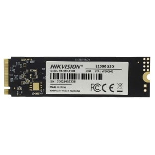 Накопитель SSD Hikvision HS-SSD-E1000/512G Hiksemi, 512Gb, PCIe 3.0 x4, M.2 2280, NVMe, R/W 2000/1610