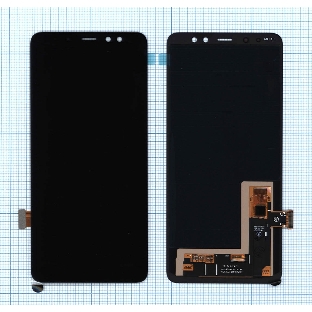 Дисплей для Samsung Galaxy A8 Plus (2018) A730F OLED черный